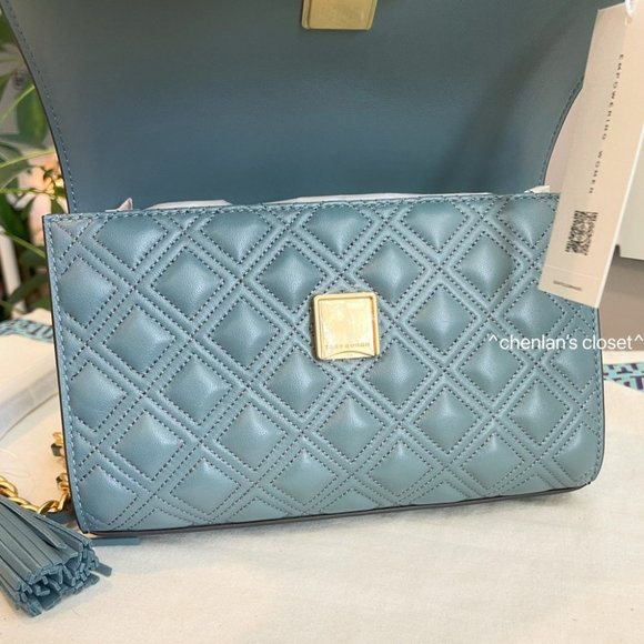 🔥 NeW! Tory Burch Fleming Small Convertible Shoulder Bag - Picture 9 of 17